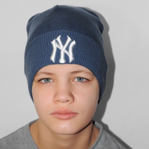 Шапка New York джинс