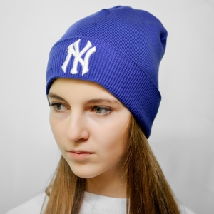 Шапка New York электрик