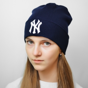Шапка New York синяя