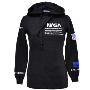 Худи NASA черная 